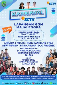 Panggung Hiburan Karnaval SCTV Hadir Langsung Di Majalengka