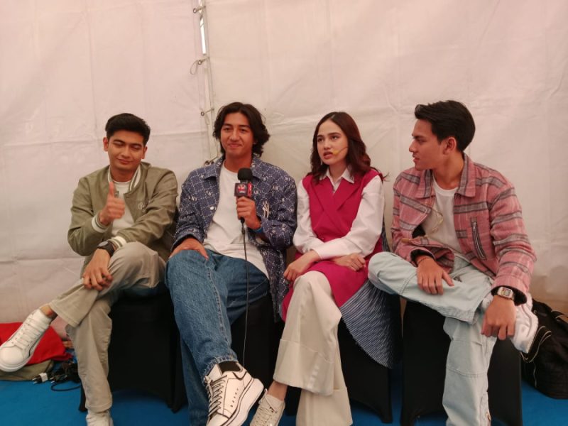 Cast Sinetron Saleha Sapa Warga Di Karnaval SCTV Majalengka