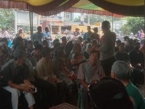 Kembali PT Elnusa Memberikan dana Ganti Rugi Dan kompensasi Di Kapos Pol.Jln Lintas Sumut Km 8 Balam,