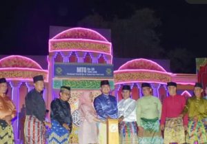 MTQ Tingkat Desa Teluk Latak Ke- 39 Tahun 2024 Resmi Di Buka Camat Bengkalis Taufik Hidayat,di Wakili Kasi PMD