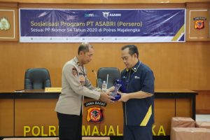 Polres Majalengka Gelar Sosialisasi Program Asabri untuk Personil Polri