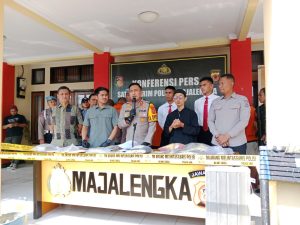 Pelaku Kriminal Ditangkap Polres Majalengka Dalam Operasi Libas Lodaya 2024