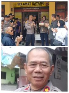 Dapat Surprise saat Ultah Kapolsek Bojongloa Kaler Terharu