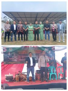 Pisah Sambut Danramil 2410/pangalengan, Kodim 0624/kab bandung. Dari kapten infantri Mulyono kepada kapten Infantri Mamat Ra’idin