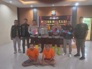 Baru Menjabat Kapolres  Rohil Kurun  Waktu Lima Hari Sudah Menangkap Bandar Narkoba