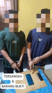 Dari 2 Dua Tersangka Penadah Dan Pencuri Henpon Di Ringkus Polisi Bagan Sinembah