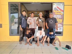 Berat Kotor 25.26 Gram Barang Haram Jenis Sabu Sabu 3 Tiga Pelaku Diamankan Polsek Kubu