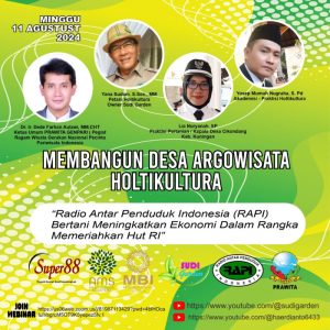 Prawita GENPPARI Dukung Pengembangan  Agrowisata Hortikultura SUDI GARDEN di Ciamis
