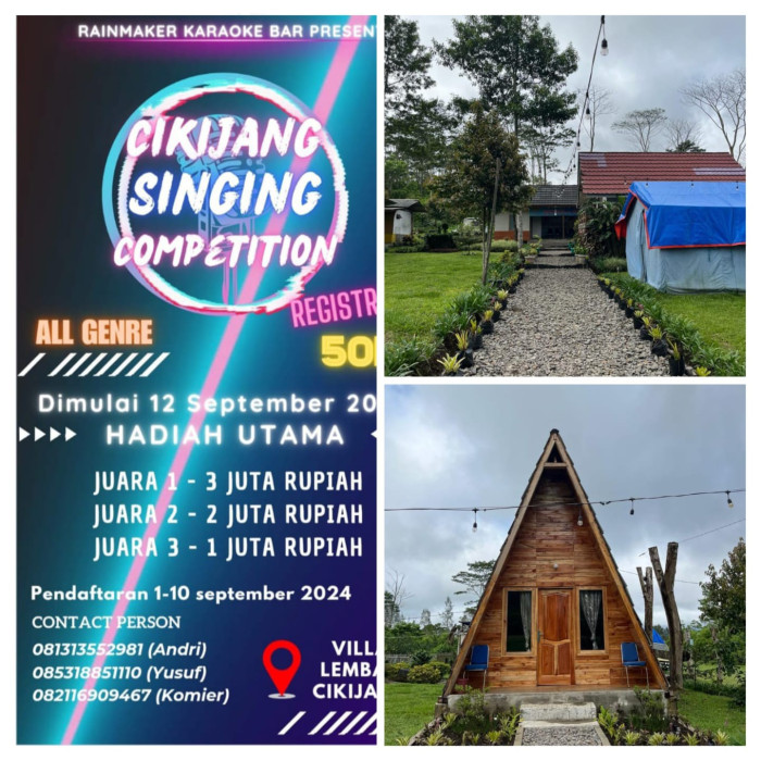 Cikijang Singing Competitions: Lomba Karaoke di Wahana Caffe Kertamanah. Pangalengan