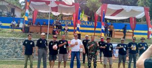 Pembukaan Football Tournamen AA CUP 2024 Ketua Relawan BAJAR “Optimis Dongkrak Suara AA Di Kecamatan Cibadak”