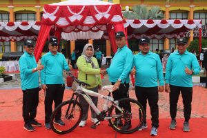“Ayo Berolah Raga Bersatu Kita Juara” Tema Haornas Ke – XLI Di Pemkab Paluta
