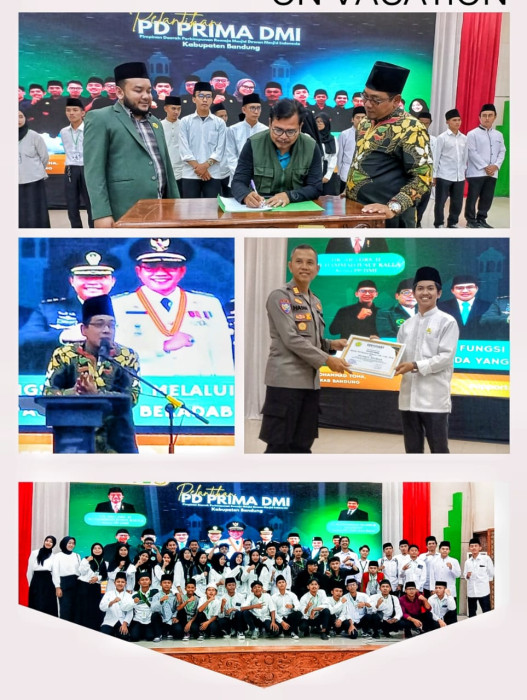 Pelantikan PD PRIMA DMI Kab Bandung Masa Khidmat 2024-2028