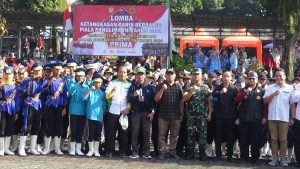 Peringati HUT TNI Ke- 79,  Kodim 0607/ Kota Sukabumi Gelar LKBB Piala Panglima TNI dan Dandim Cup II