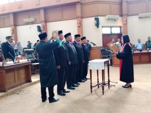 Resmi Diambil Sumpah/Janji, Pimpinan Definitif DPRD Majalengka Masa Jabatan 2024-2029