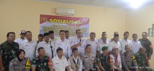 Polsek Cibadak Gelar Sosialisasi PAM Swakarsa (Satkamling) Jelang Pilkada 2024