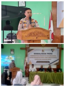 Kapolsek Cimaung Budi SH Menghadiri Sosialisasi FKKS