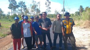 Masyarakat Desa Pujo Rahayu dan Lumbir Rejo ucapkan terima kasih kepada Paisaludin Serta Bupati pesawaran