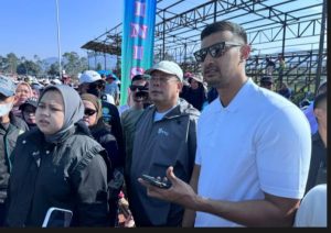 Cucun Ahmad Syamsurijal, Buka Senam Bedas dan Gerak Jalan Santai Warga Pangalengan Kab. Bandung