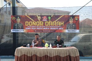 Hari Jadi Humas ke 73, Polres Musi Rawas Gelar Donor Darah