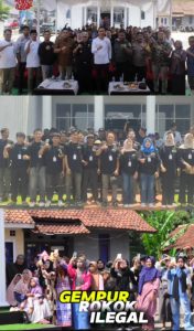 Gempur Rokok Ilegal Satpol PP Dan Damkar Majalengka Melalui Peran Karang Taruna