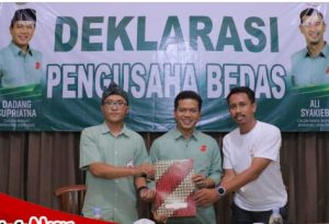 Pengusaha Bedas Kabupaten Bandung Lalukan Acara Deklarasi Dukungan Kepada Dadang Supriatna-Ali Syakieb Cabup/Cawabup Nomor Urut 2