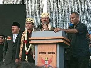 Pelantikan dan Pengukuhan Pengurus DPD Grib Jaya Provinsi Lampung Periode 2024-2029 Oleh Ketum DPP Grib Jaya