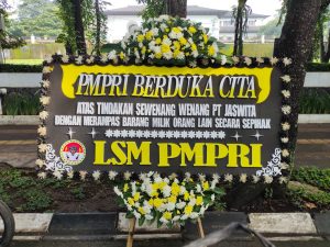 LSM PMPR INDONESIA SESALKAN TINDAKAN SECARA SEPIHAK PT. JASWITA JABAR