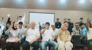 Pasangan Nomor Urut 02 Menggelar Konferensi Pers Atas Kemenangan di Pilkada Kota Lubuk Linggau Tahun 2024