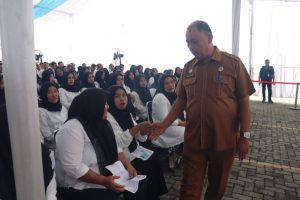 Pj Sekretaris Daerah Tinjau Pelaksanaan Seleksi P3K Di Lingkungan Pemkab Paluta
