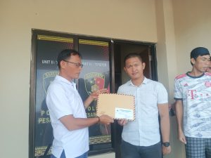 Wartawan Media Online SN.News Resmi Laporkan Kades Khirul Ahmad Ke APH