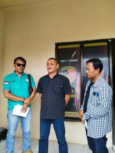 Gerak Cepat Unit  Reskrim Polres Pesawaran, Atas Aduan Forum Masyarakat Pesawaran Bersatu (FMPB)