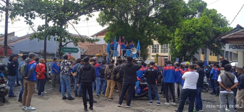 Belum Sepakati Kenaikan UMK 2025, SPSI Kab.Sukabumi Bersama Organisasi SP Se- Kabupaten Perjuangkan Naik 6,5 Persen UMK 2025
