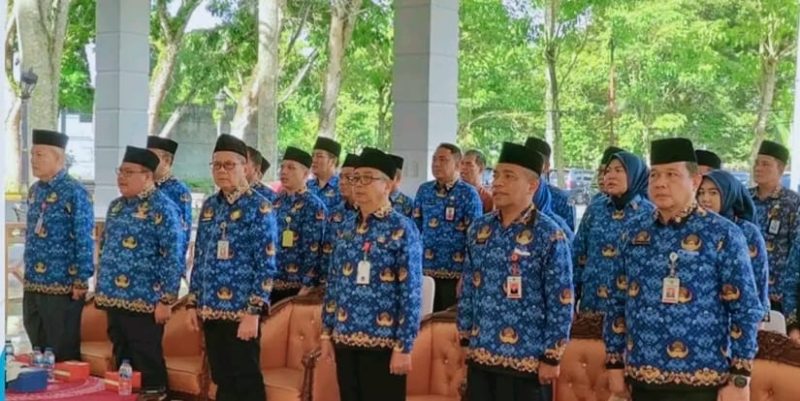 Sekda Kota Lubuk Linggau Ramah Tamah Dengan ASN Purna Bhakti Dalam Rangka HUT ke-53 Korpri
