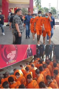 Polresta Bandung Menangkap 55  orang Tersangka Pengedar Narkoba