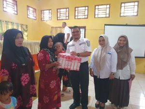 P3AP2KB Paluta Bersama PT. BAS Serahkan Bantuan Nutrisi MP-ASI Di Kecamatan Ujung Batu