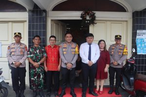 Pastikan Natal di Majalengka Kondusif, Kapolres Cek Kesiapan Pos Pengamanan Gereja