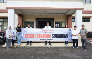 Dukung Pemulihan Bencana Sukabumi, Fiber Star Berikan Bantuan Dengan Akses Internet Starlink & Bantuan Sosial