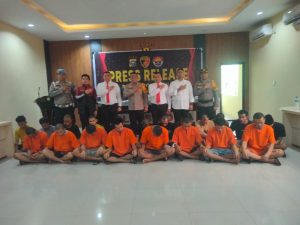 Gelar Press Release Akhir Tahun, Kapolres Rohil: Kami Ungkap 452 Kasus Sepanjang 2024