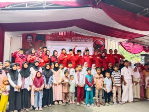 52 Santunan Anak Yatim Piatu Tandai HUT PDI Perjuangan Di Majalengka