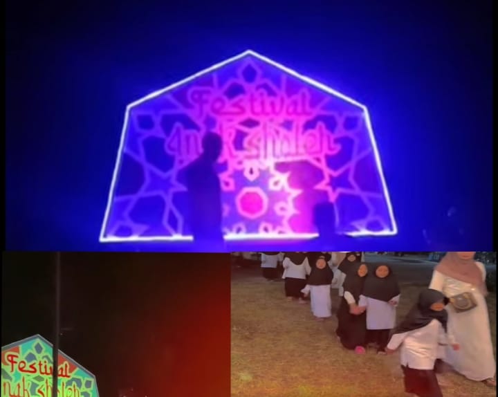 Dengan di Adakan Malam  Festival Anak Soleh, Semangat Masyarakat Luar Biasa