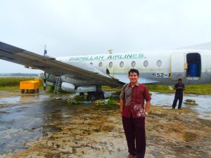 Dede Farhan Aulawi Supervisi Instalasi Engine Pesawat di Kota Cox’s Bazar, Bangladesh