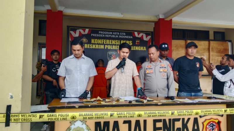 Sat Reskrim Polres Majalengka Amankan Komplotan Curanmor Antar Kota