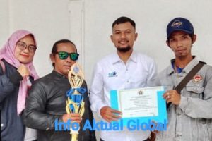 Idris, Wartawan Dailyklik.id, Sabet Juara Pertama di Rilis Berita Award, Kalahkan 37 Peserta