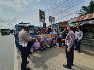 Update Ops Keselamatan LK 2025 Polres Rohil, Sat Lantas bersama Dishub  Pengecekan Orang dan Kendaraan