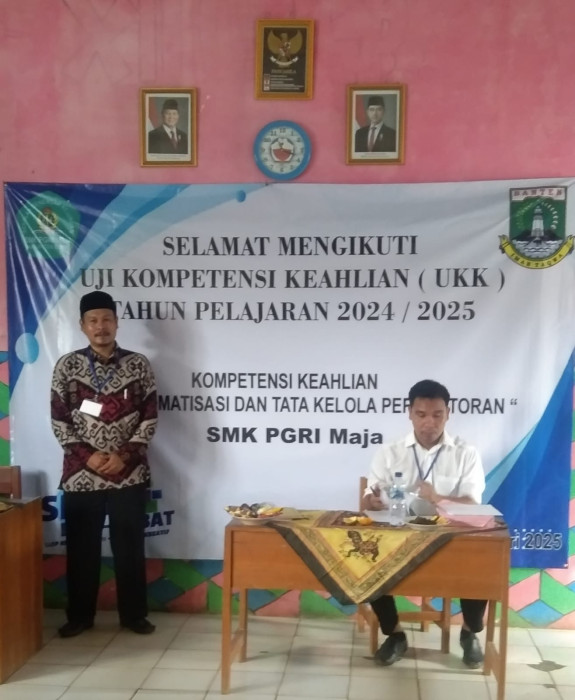 SMK PGRI Maja Adakan Ujian Uji Kompetensi Keahlian (UKK) THN 2024/2025