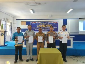 Budayakan Tertib Lalin Satlantas Polres Rohil Launching Sekolah Percontohan Berlalu Lintas