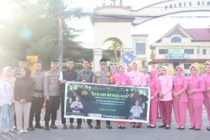 Polres Bengkalis Gelar “Serabi Bengkalis” Berbagi Rezeki Kepada Masyarakat Selama Bulan Ramadhan