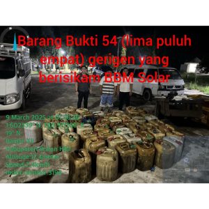 Sat Reskrim Polres Rohil Ungkap Kasus Tindak Pidana Minyak dan Gas (Migas) di Sinaboi