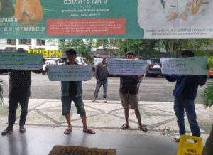 Minta Pertanggungjawaban Disperkimtan ,Puluhan Pedagang Bazaar di Ciwidey Terlantar