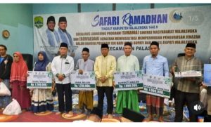 Baznas Majalengka Salurkan Bantuan Sosial Di Bulan Ramadhan
